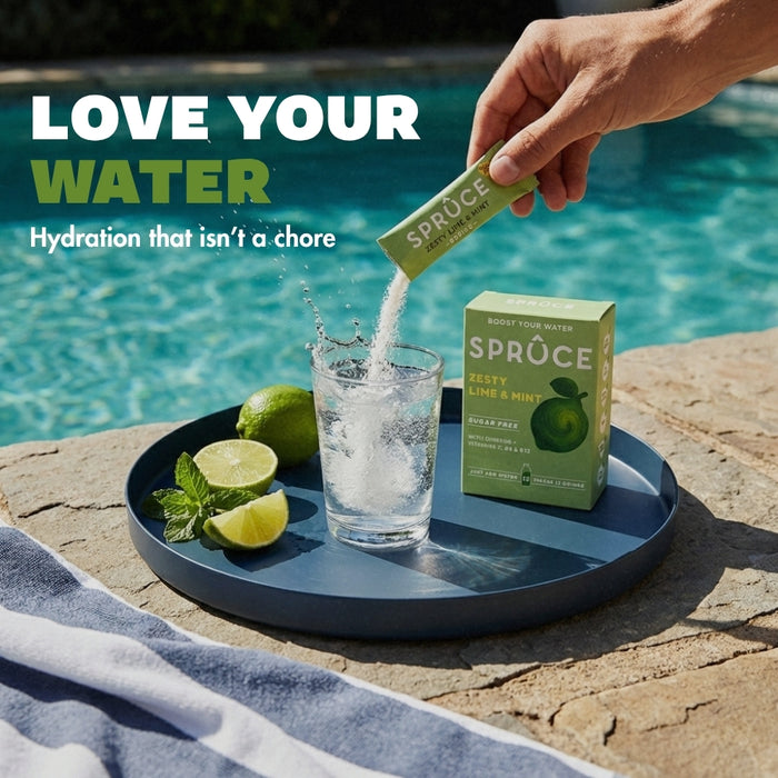 Lime & Mint. Love your Water