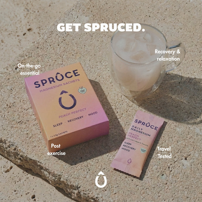Peach Magnesium. Get Spruced