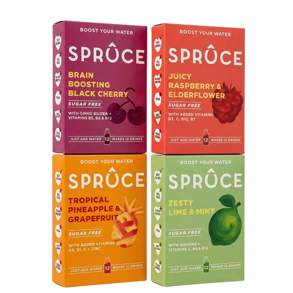 Spruce Water 4 Pack Bundle