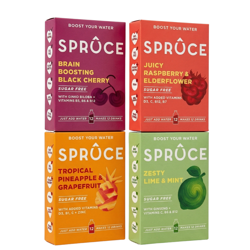 Spruce Water 4 Pack Bundle