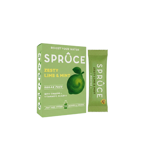 Spruce Lime & Mint box and sachet