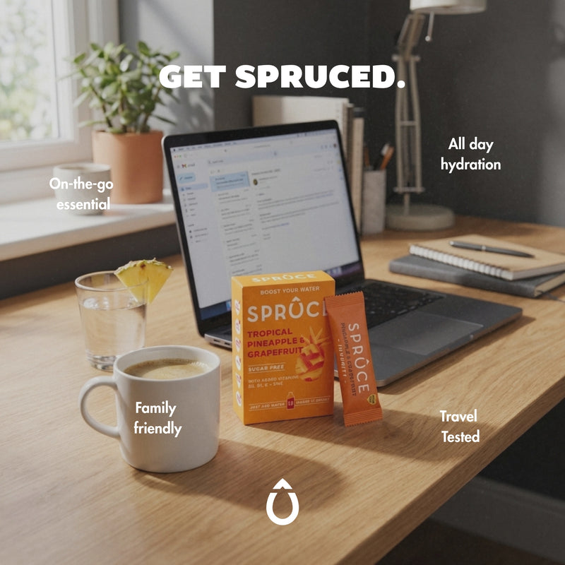 Pineapple & Grapefruit. Get Spruced