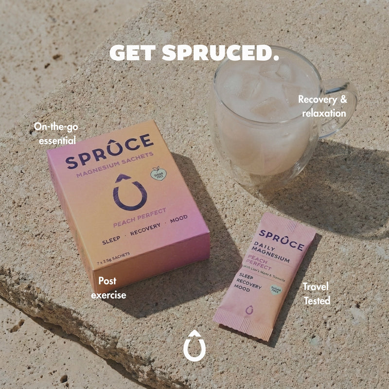 Peach Magnesium. Get Spruced